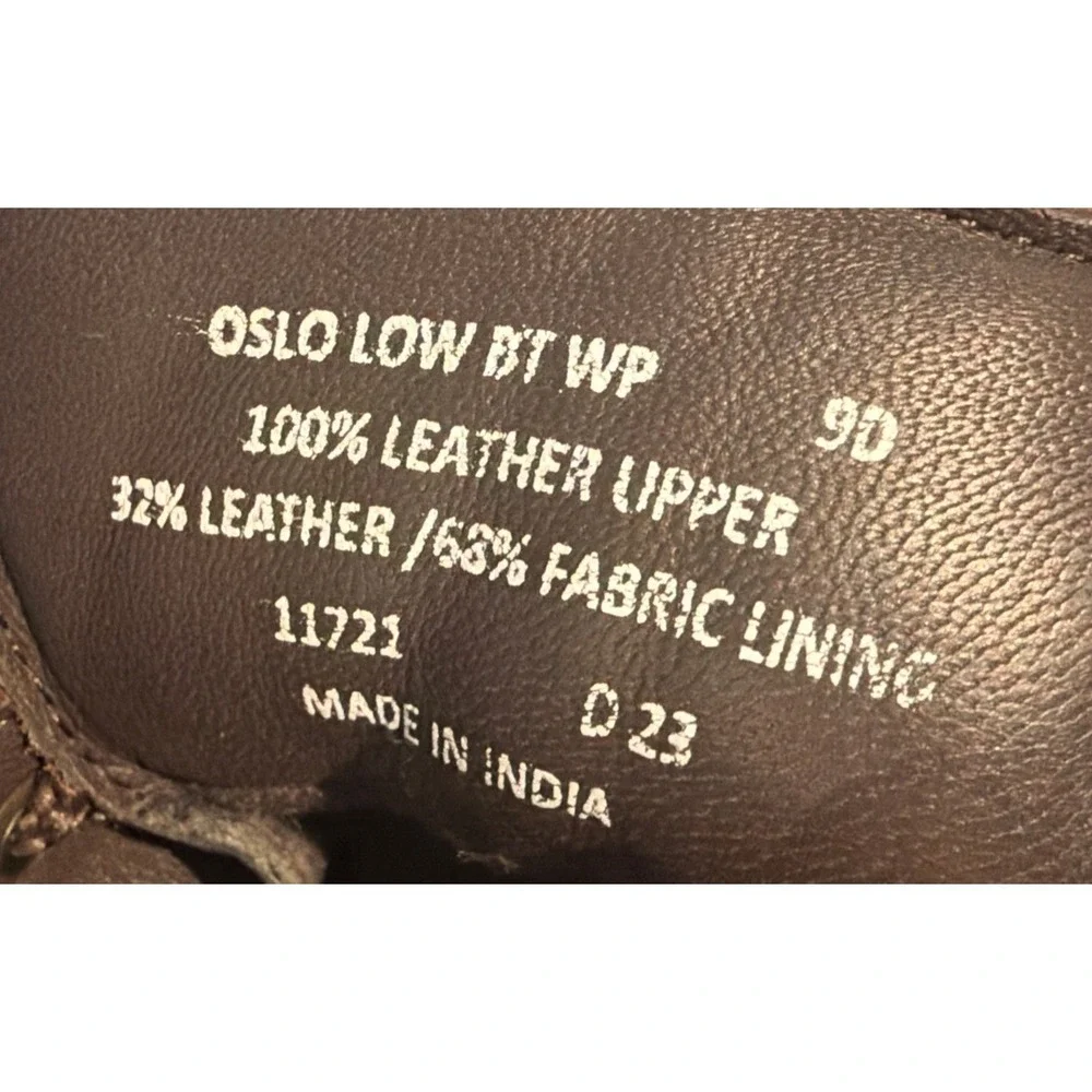 Polo Ralph Lauren Men's Oslo Low Suede Waterproof Leather Boots Size 9 D New